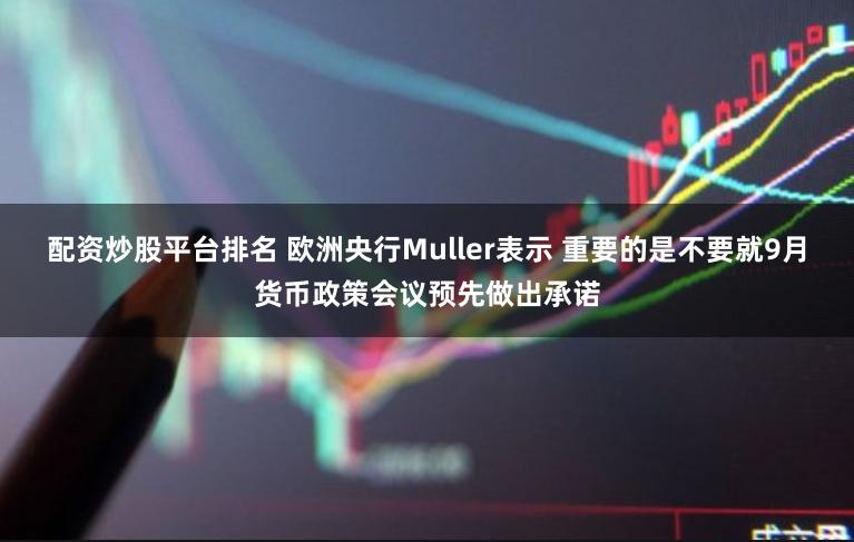 配资炒股平台排名 欧洲央行Muller表示 重要的是不要就9月货币政策会议预先做出承诺